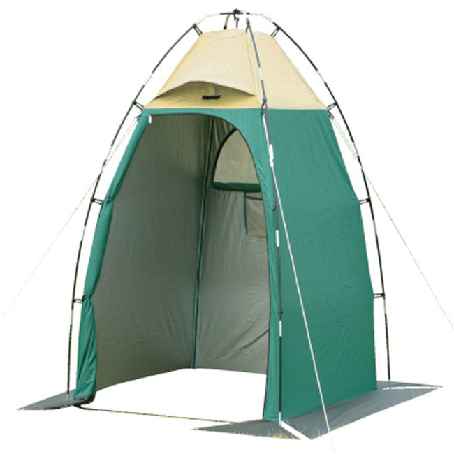 オガワ プライベートテント ST-3 ダークグリーン×アイボリー テント 小型 更衣室
