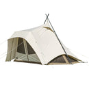 オガワ ピレウス オフホワイト×サンドベージュ×ダークブラウン テント 5人用