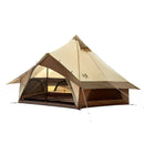 オガワ グロッケ8 サンドベージュ×ダークブラウン テント 4人用