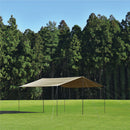 ユニフレーム REVOスクエアタープ 4×4 TC/TAN オープンタープ レクタタープ TC素材