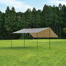 ユニフレーム REVOスクエアタープ 4×4 TC/TAN オープンタープ レクタタープ TC素材