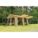 ユニフレーム REVOスクエアタープ 4×4 TC/TAN オープンタープ レクタタープ TC素材