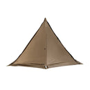オガワ タッソ ダークブラウン テント ソロ-2人用 モノポール