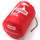 チャムス チャムスロゴスリーピングバッグ5 CH09-1250 Red CHUMS Logo Sleeping Bag 5 アウトドア キャンプ シュラフ 寝袋 防災 防災グッズ