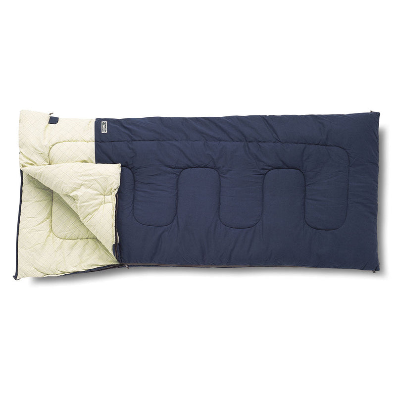 オガワ フィールドドリームDX-3 プルシアンブルー 寝具 シュラフ 封筒型 適用温度2℃以上