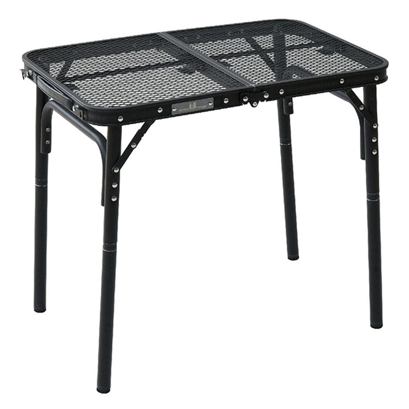 オガワ タフメッシュテーブル ブラック テーブル 高さ調整可能