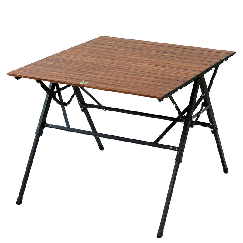 オガワ 3ハイ＆ローテーブル III ダークブラウン×ブラック テーブル 高さ調整可能