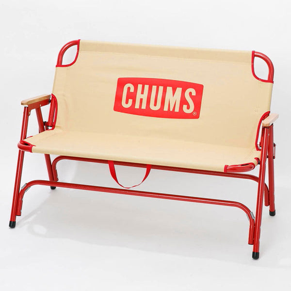 チャムス チャムスバックウィズベンチ CH62-1752 Beige/Red CHUMS CHUMS Back with Bench アウトドア  キャンプ イス チェア イス チェア