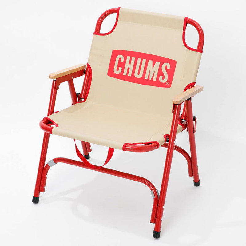 チャムス チャムスバックウィズチェア CH62-1753 Beige/Red CHUMS CHUMS Back with Chair アウトドア キャンプ イス チェア イス チェア ※クーポン対象外