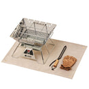 ロゴス たき火台 耐火・断熱シート (80×60cm) 81064032 LOGOS アウトドア BBQ アクセサリ