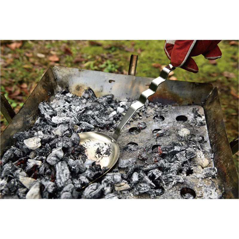 ユニフレーム ウェーブ 炭スコップ BBQ 焚火 アクセサリ 灰かきスコップ