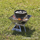 ロゴス LOGOS the ピラミッドTAKIBI M 81064163 LOGOS アウトドア BBQ コンロ グリル 焚火台(薪・炭使用)
