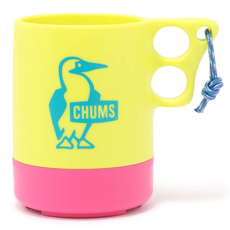 チャムス キャンパーマグカップラージ CH62-1620 Lime/Pink CHUMS Camper Mug Cup Large アウトドア キャンプ BBQ 焚火 マグカップ ※クーポン対象外