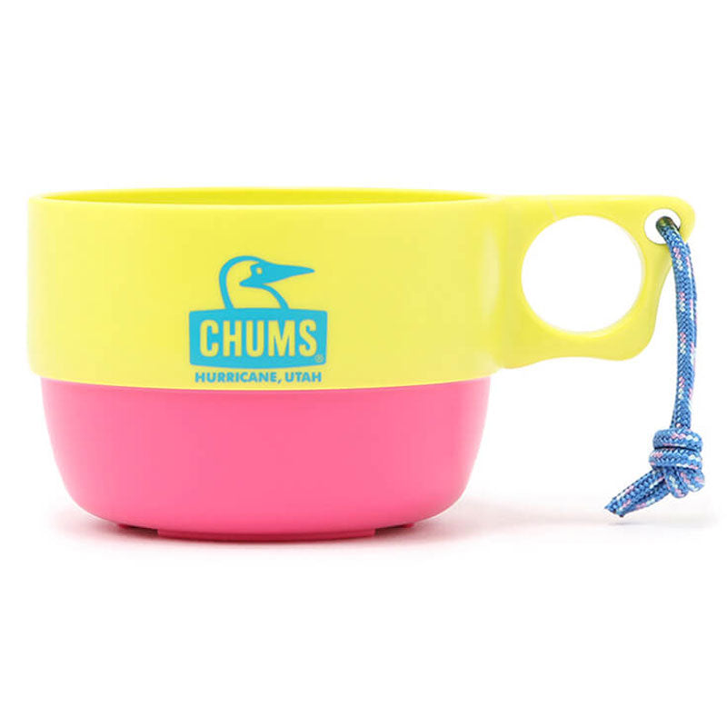 チャムス キャンパースープカップ CH62-1733 Lime/Pink CHUMS Camper Soup Cup アウトドア キャンプ カップ コップ グラス マグ ボトル タンブラー ※クーポン対象外