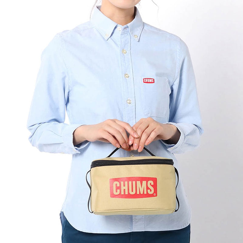 チャムス チャムスロゴスパイスケース CH60-3378 Beige CHUMS CHUMS Logo Spice Case アウトドア キャンプ バッグ ケース バッグ ケース 【クーポン対象外】