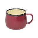 キャプテンスタッグ ホーロー マグカップ レッド UH-502 CAPTAIN STAG BBQ 焚火 マグカップ 食器