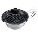 キャプテンスタッグ シェラカップ調理器 クリアブラック UH-3011 CAPTAIN STAG BBQ 焚火 シェラカップ 料理機器