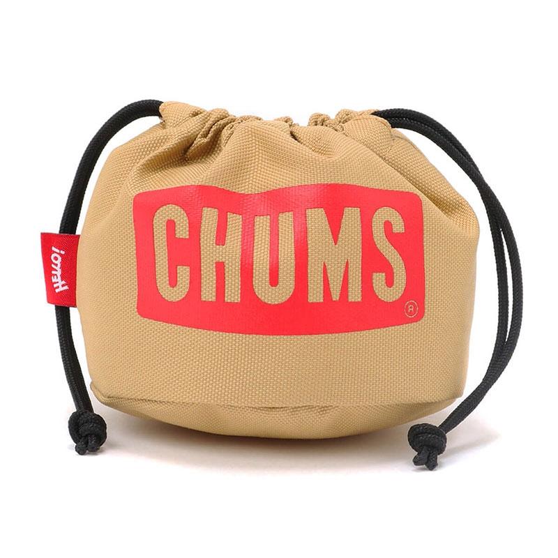 チャムス チャムスロゴドローストリングツールケースS CH60-3051 Beige CHUMS CHUMS Logo Drawstring Tool Case S アウトドア・キャンプ キャンプアクセサリ 燃料 ※クーポン対象外