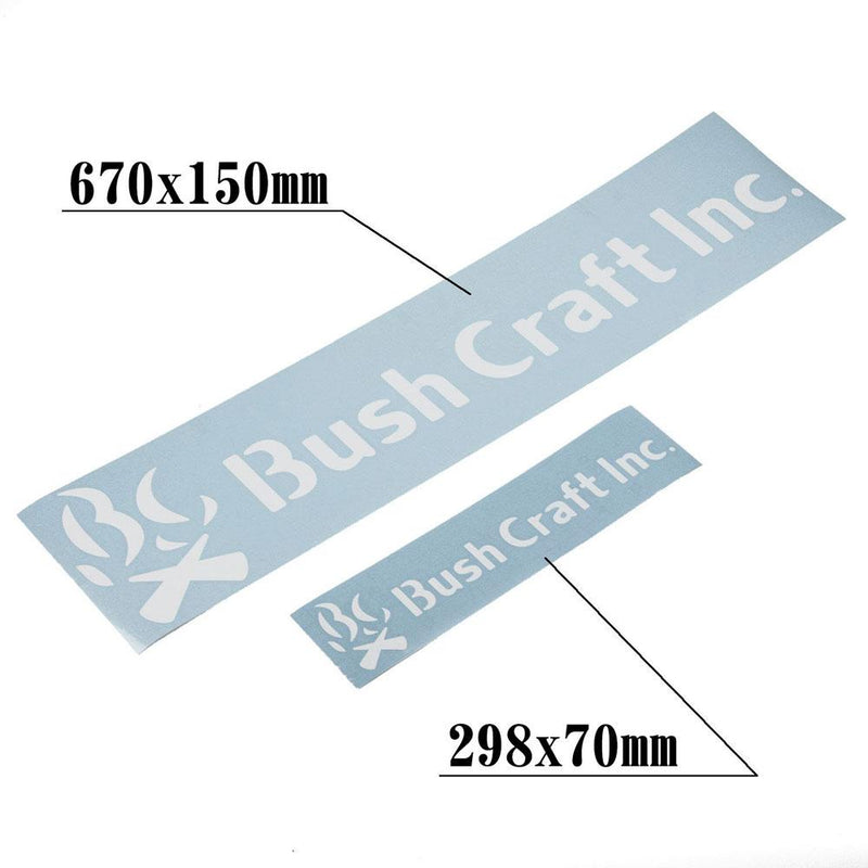 ブッシュクラフト Bush Craft Inc. ブランドカッティングシート 670×150mm 4573350728734 Bush Craft Inc. キャンプアクセサリ
