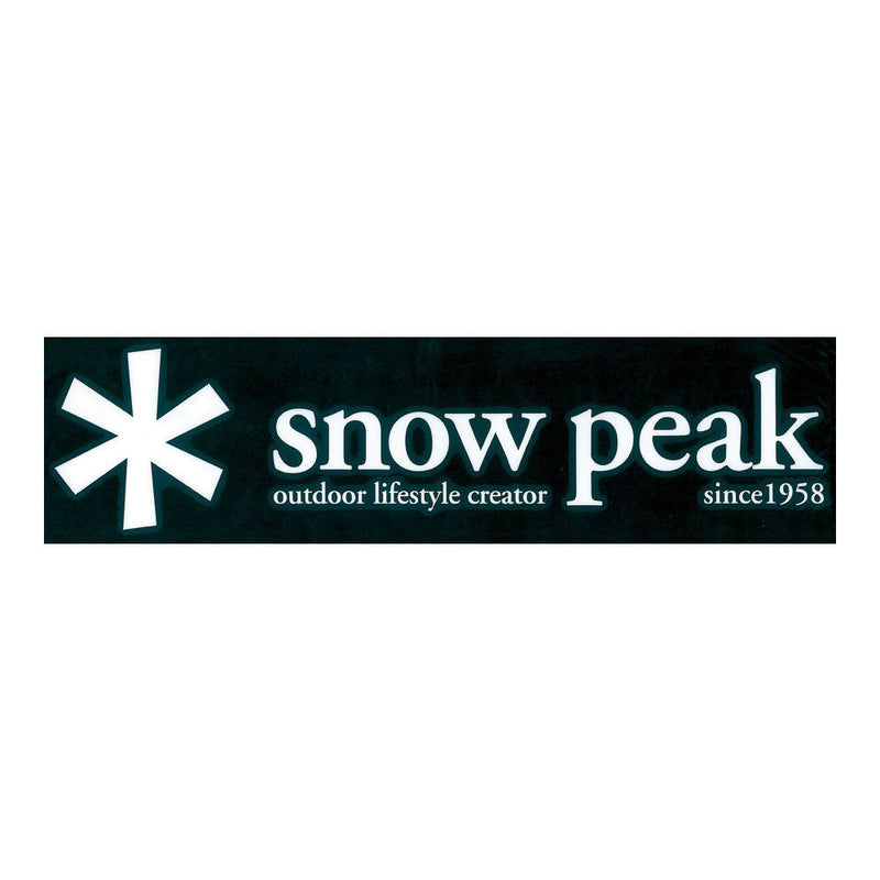 スノーピーク スノーピーク ロゴ ステッカー アスタリスク NV-004 snow peak アウトドア キャンプ ステッカー
