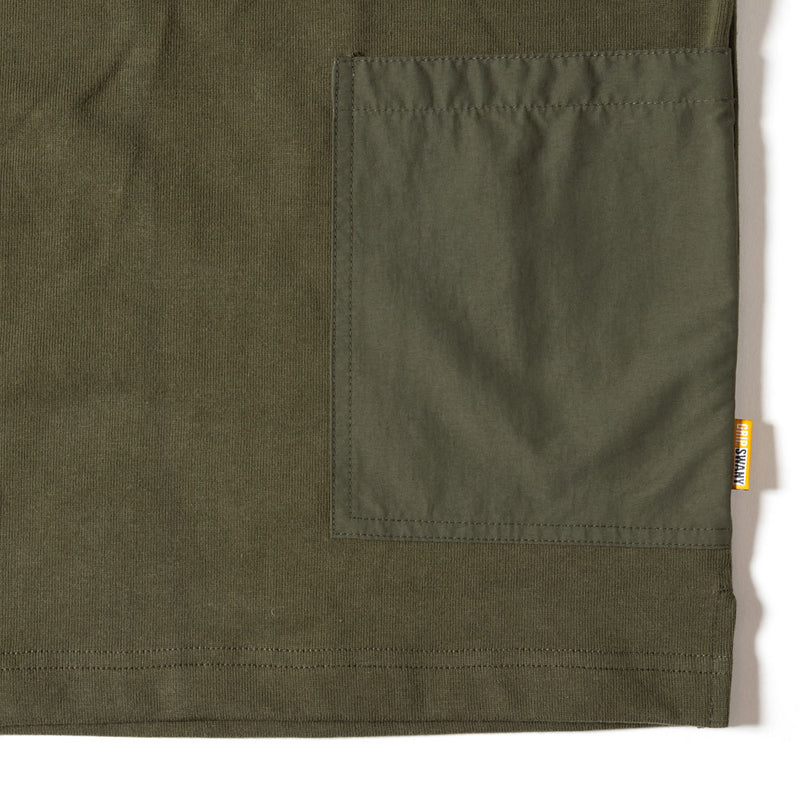 グリップスワニー キャンプポケットTシャツ 2.0 GSC-35 AIPHA OLIVE GRIP SWANY CAMP POCKET T SHIRT 2.0 Tシャツ メンズ
