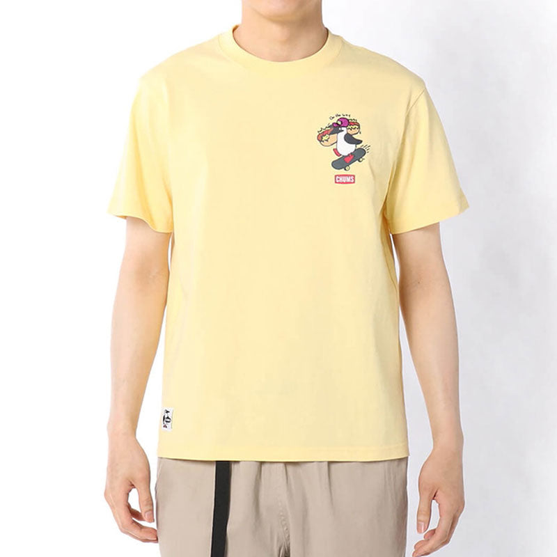 チャムス チャムスデリバリーTシャツ CH01-1989 Yellow Haze CHUMS CHUMS Delivery T-Shirt アパレル Tシャツ メンズ 【クーポン対象外】