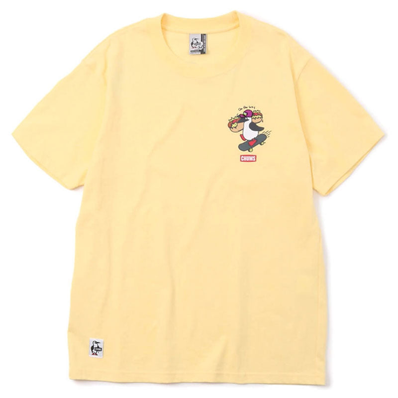 チャムス チャムスデリバリーTシャツ CH01-1989 Yellow Haze CHUMS CHUMS Delivery T-Shirt アパレル Tシャツ メンズ