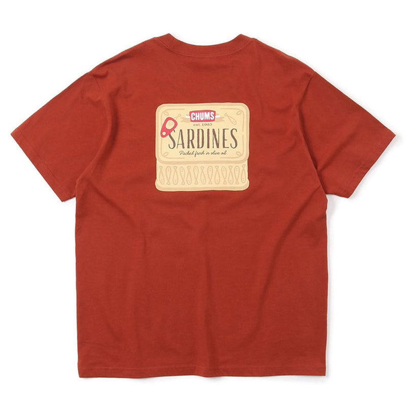 チャムス チャムスサーディーンズTシャツ CH01-1971 Brown CHUMS CHUMS Sardines T-Shirt アパレル Tシャツ 【クーポン対象外】