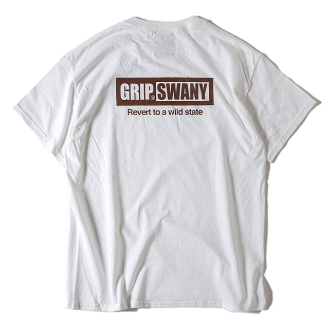 グリップスワニー GS LOGO TEE GSC-48 WHITE GRIP SWANY アパレル Tシャツ メンズ