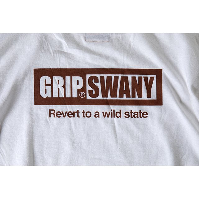 グリップスワニー GS LOGO TEE GSC-48 WHITE GRIP SWANY アパレル Tシャツ メンズ