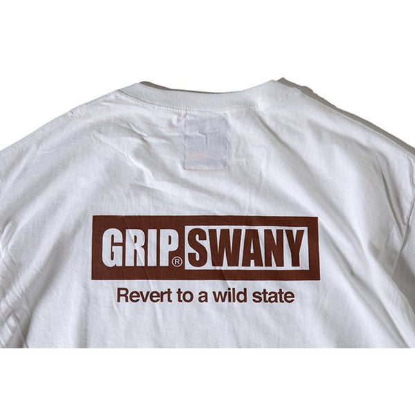 グリップスワニー GS LOGO TEE GSC-48 WHITE GRIP SWANY アパレル Tシャツ メンズ