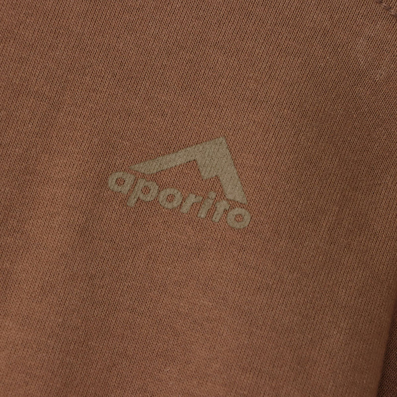 アポリト グラフィックTシャツ(A柄) 205222036 ライトブラウン APORITO APPAREL アパレル Tシャツ メンズ