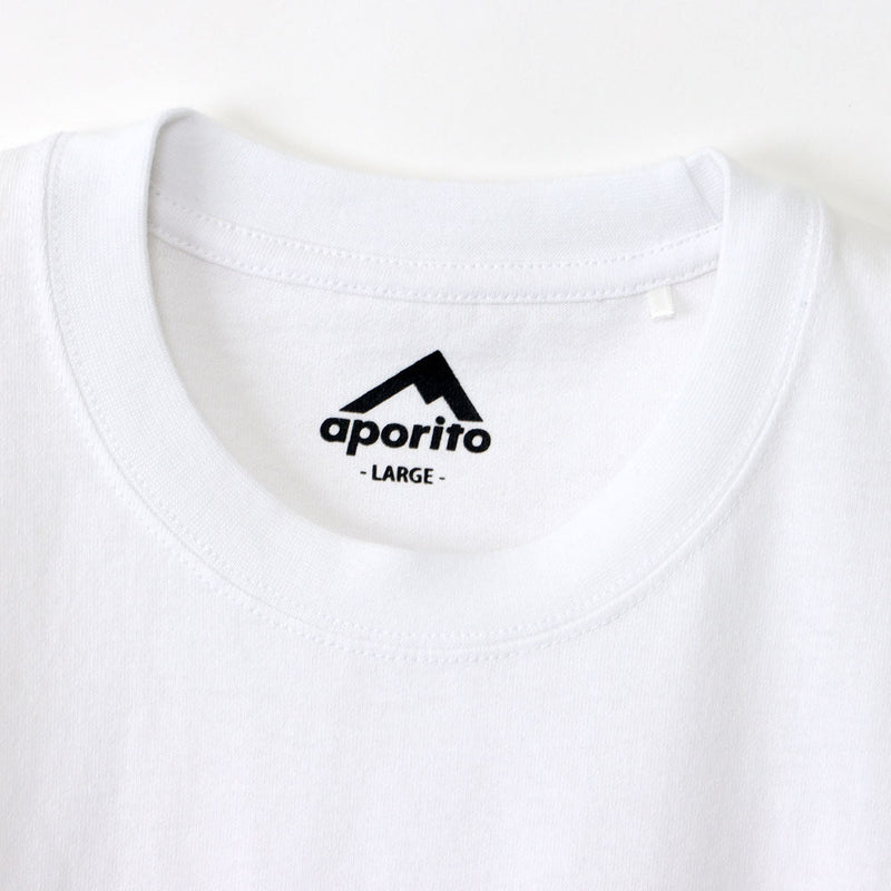 アポリト グラフィックTシャツ(E柄) 205222036 ホワイト APORITO APPAREL アパレル Tシャツ メンズ