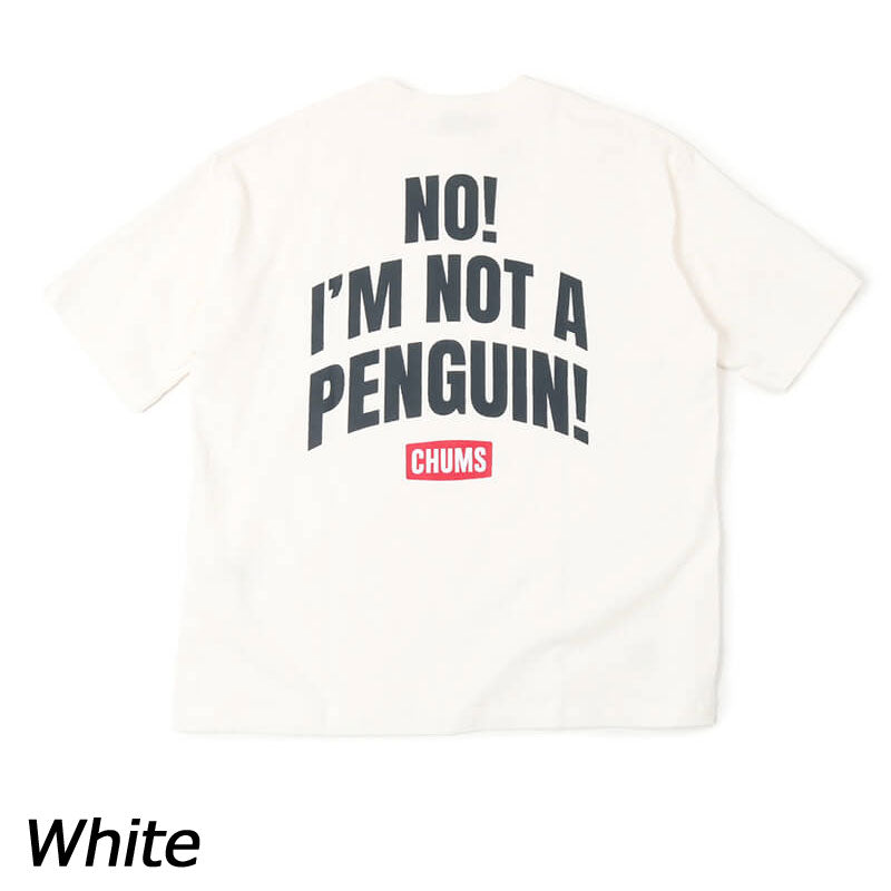 チャムス オーバーサイズドアイムノットアペンギンTシャツ メンズ Tシャツ 半袖 オーバーサイズ USAコットン