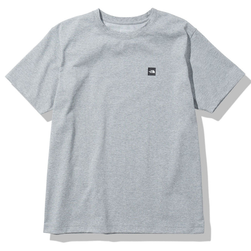 ノースフェイス ショートスリーブスモールボックスロゴティー Z(ミックスグレー) メンズ Tシャツ 半袖 UVケア