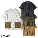 グリップスワニー キャンプポケットTシャツ 4.0 Tシャツ メンズ ポケット付 ドローコード付