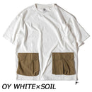 グリップスワニー キャンプポケットTシャツ 4.0 Tシャツ メンズ ポケット付 ドローコード付