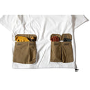 グリップスワニー キャンプポケットTシャツ 4.0 Tシャツ メンズ ポケット付 ドローコード付