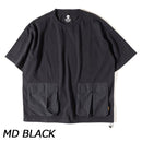 グリップスワニー キャンプポケットTシャツ 4.0 Tシャツ メンズ ポケット付 ドローコード付