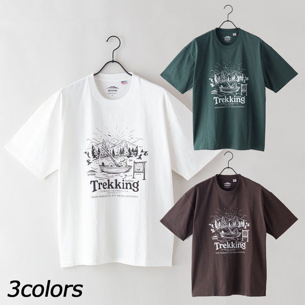 usaコットン発泡プリントtシャツ トップ