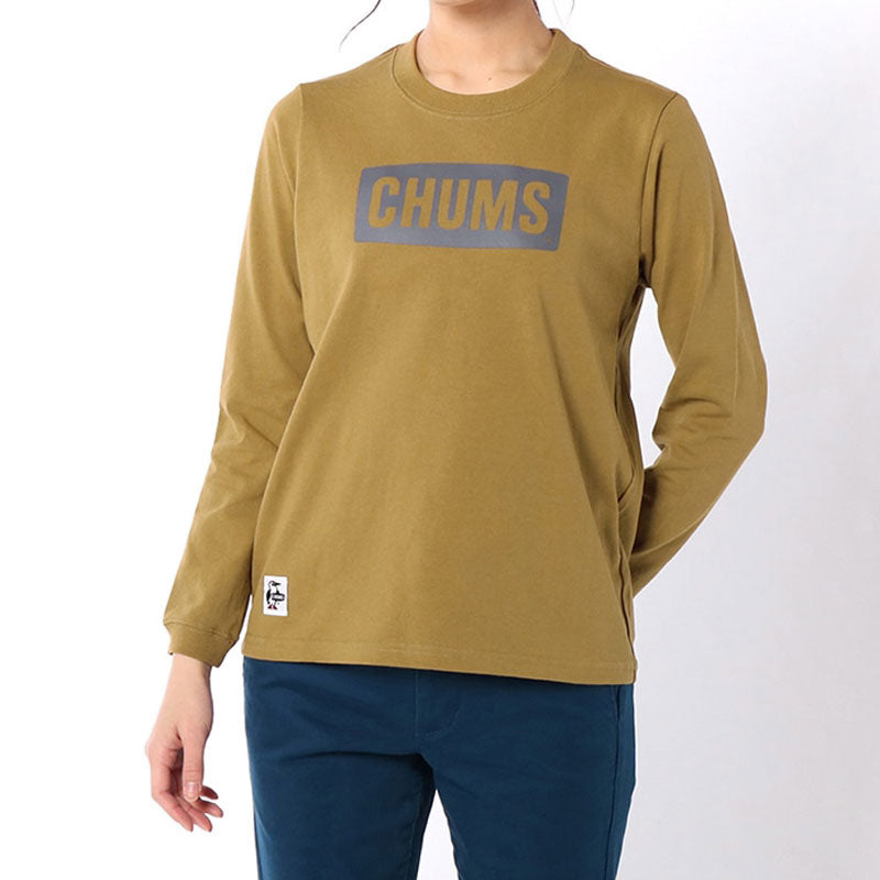 チャムス チャムスロゴロングスリーブTシャツ CH01-1828 Brown CHUMS CHUMS Logo L/S T-Shirt アパレル Tシャツ ロンT 【クーポン対象外】
