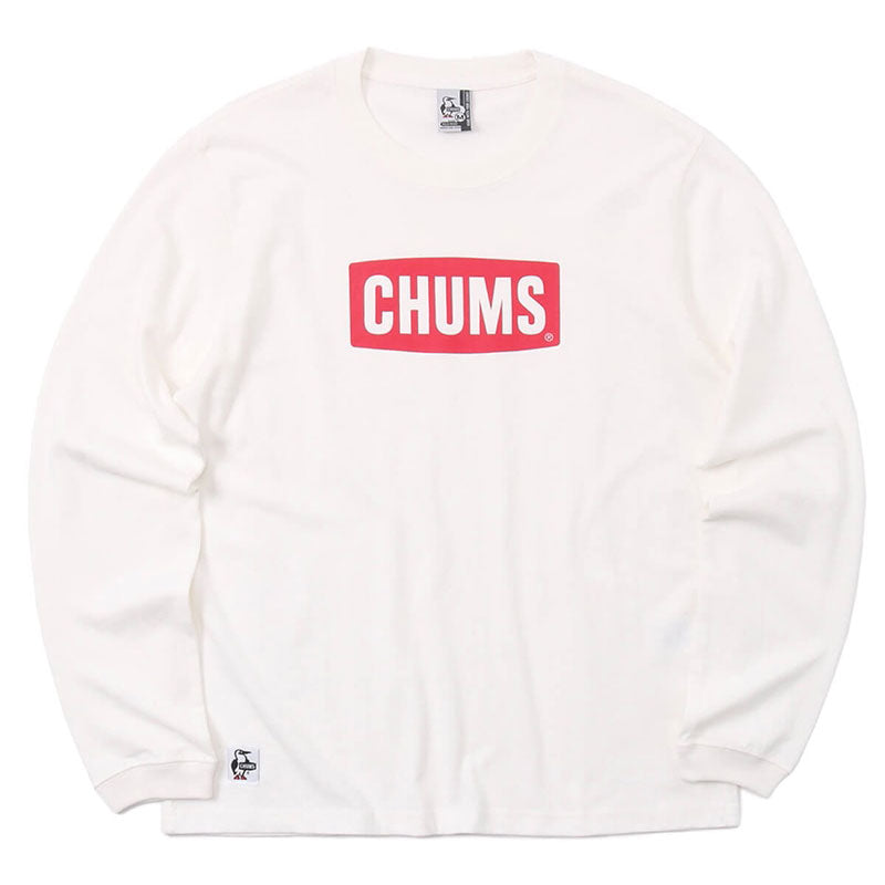 チャムス チャムスロゴロングスリーブTシャツ CH01-1894 White×Red CHUMS メンズアパレル Tシャツ 【クーポン対象外】