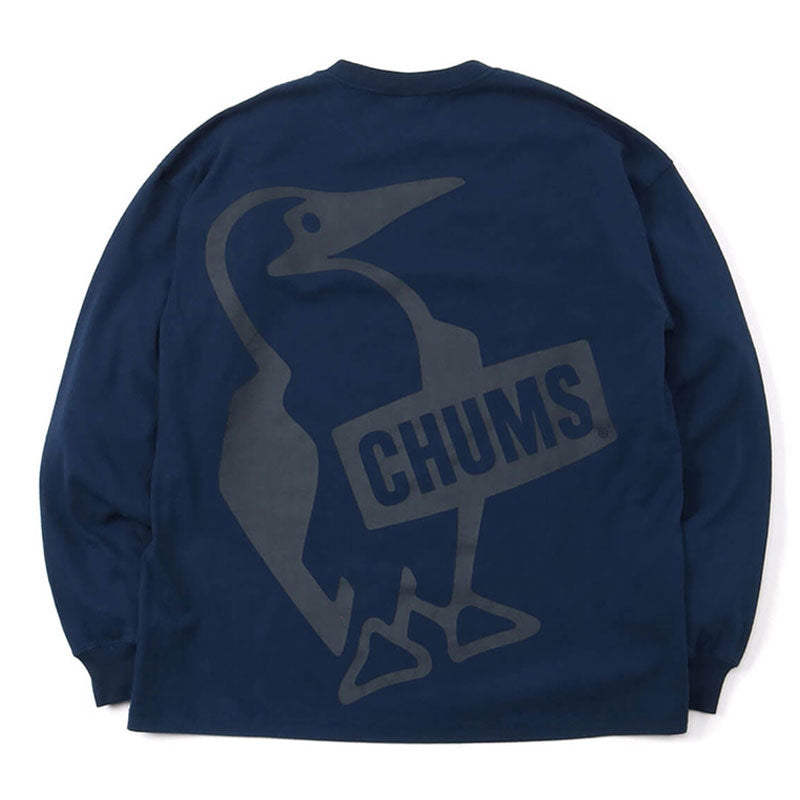 チャムス オーバーサイズドビッグブービーロングスリーブTシャツ CH01-2067 Navy CHUMS メンズアパレル Tシャツ