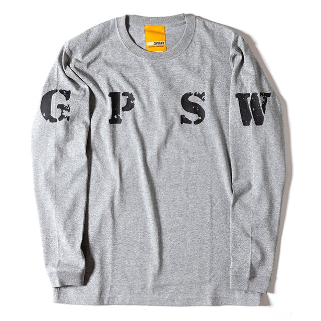 グリップスワニー GPSW LONG SLEEVE TEE GSC-49 GRAY GRIP SWANY メンズアパレル Tシャツ