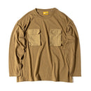 グリップスワニー GEAR POCKET WIDE LS TEE GSC-51 COYOTE GRIP SWANY メンズアパレル パーカー
