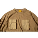 グリップスワニー GEAR POCKET WIDE LS TEE GSC-51 COYOTE GRIP SWANY メンズアパレル パーカー