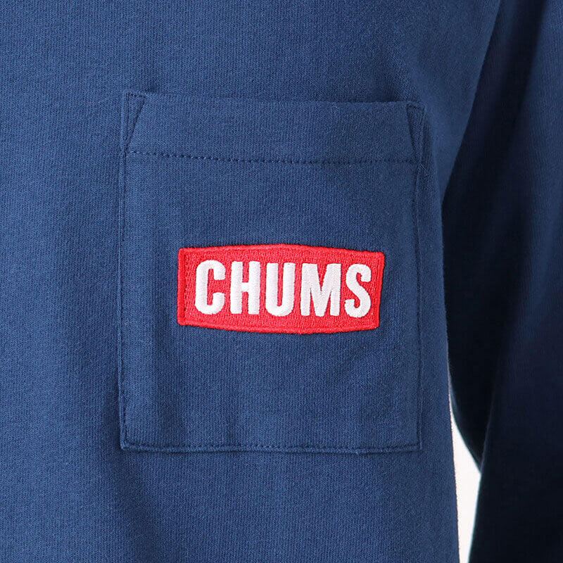 チャムス チャムスロゴポケットブラッシュドロングスリーブTシャツ Tシャツ メンズ 長袖 ※クーポン対象外