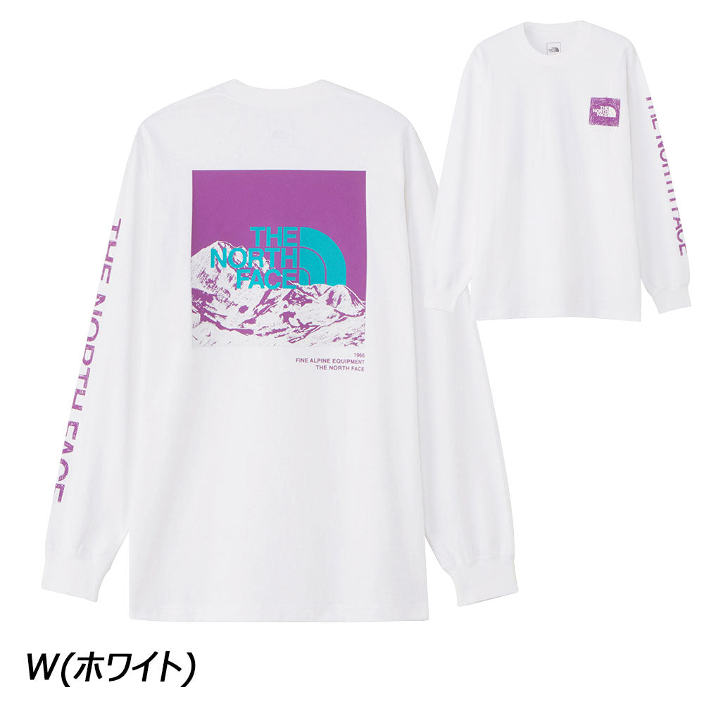 ノースフェイス ロングスリーブスリーブグラフィックティー