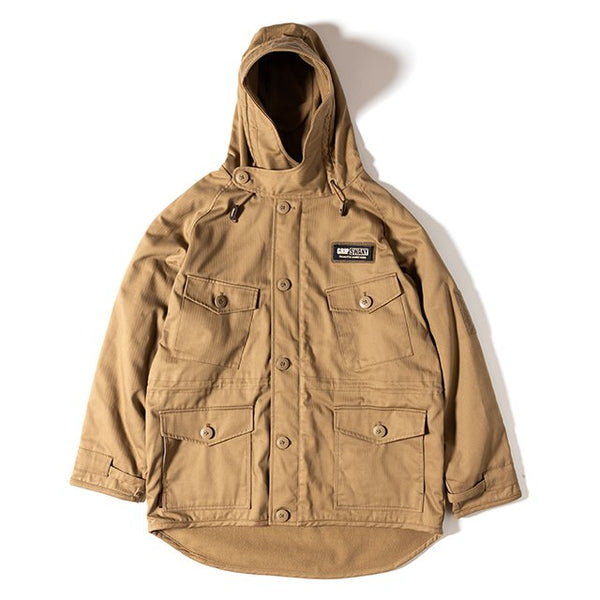 グリップスワニー FP COLD WEATHER PARKA GSJ-77 COYOTE GRIP SWANY メンズアパレル アウター 難燃