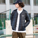 アウトドアプロダクツ 軽量ダウンノーカラージャケット ダウン ユニセックス 撥水 防風 透湿 抗菌 静電防止 パッカブル